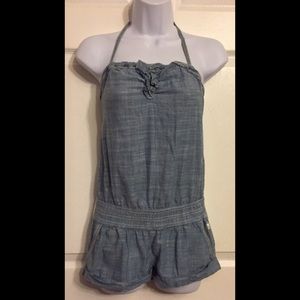 Abercrombie & Fitch XS Denim Look Romper